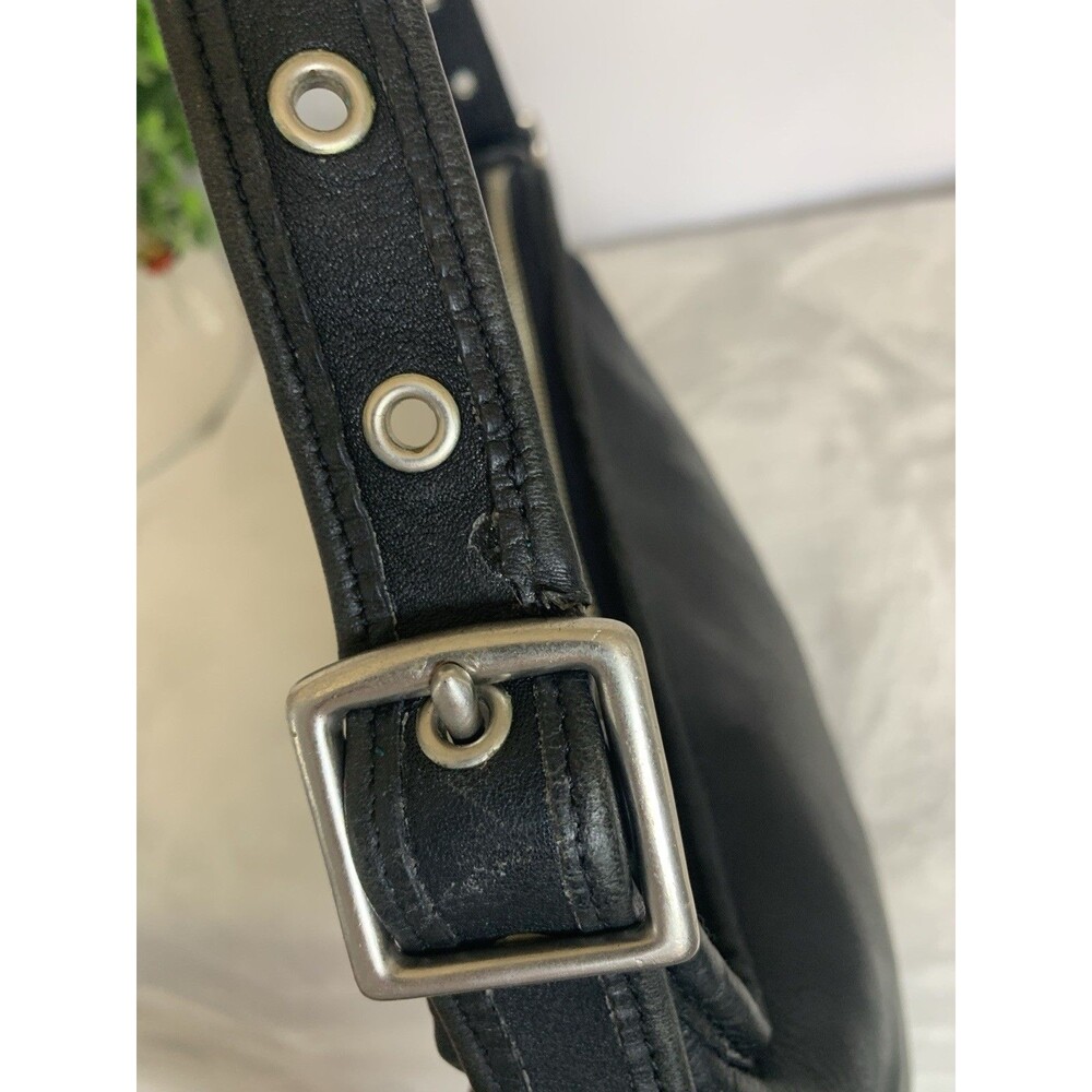 Coach Vintage Legacy 9059 Small Hobo Shoulder Bag Black Made in USA - Picture 15 of 16